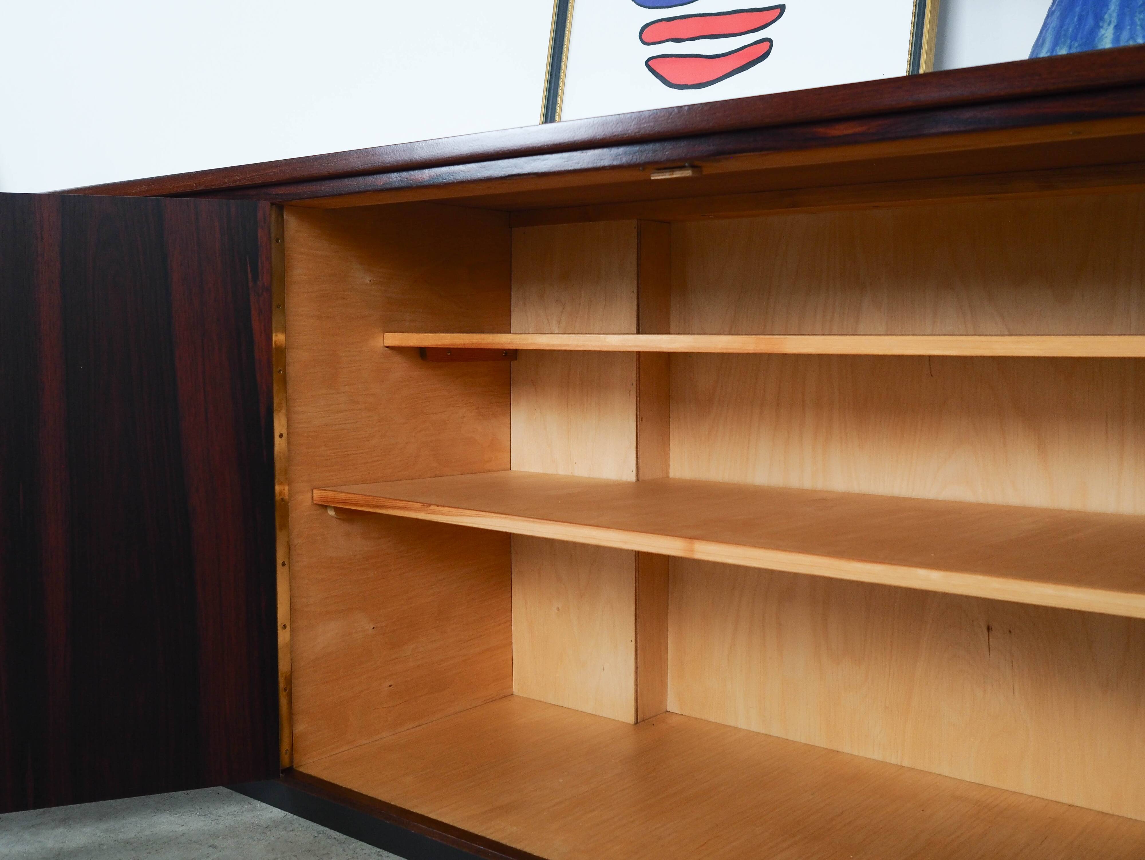 Rosewood sideboard, Danish design, 1970s, made in Denmark