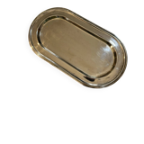 Silver-plated foie gras dish