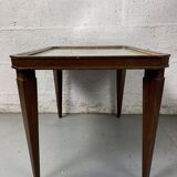Rectangular coffee table from the 40s mirror