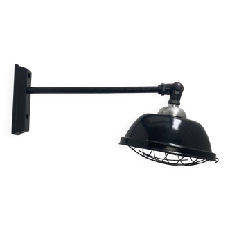 Ancienne lampe potence industrielle xxl