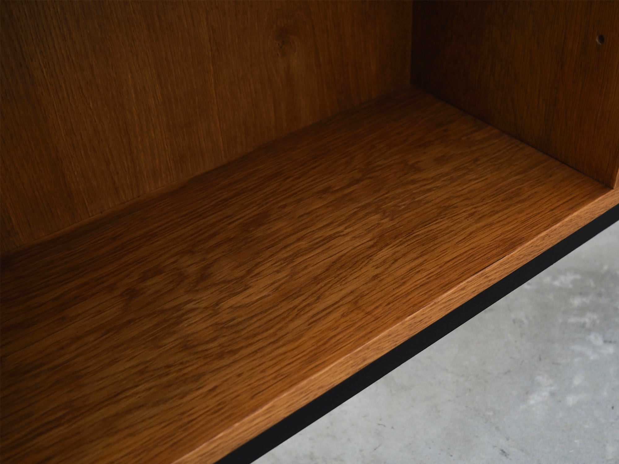 Oak bookcase, 70's, Danish design, production: Denmark