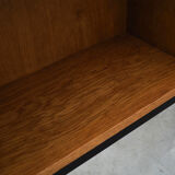 Oak bookcase, 70's, Danish design, production: Denmark