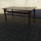 Vintage belmondo coffee table mid century 60s dismountable legs wood