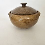 Pot à couvert en grés poterie du bois de Laud - Montélimar