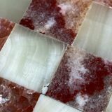 Marble and onyx chess set