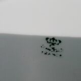 White porcelain salad bowl