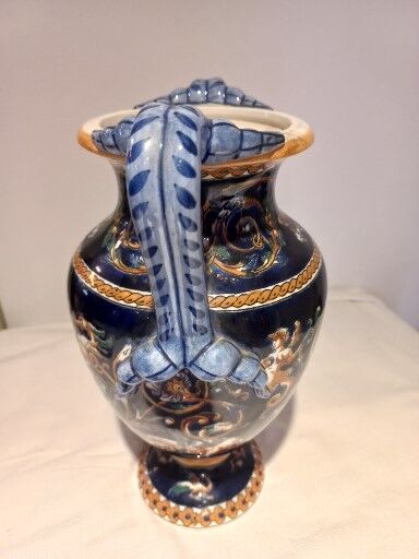 Gien ceramic vase