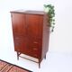 Teak secretary in Danish style, 60s/70s, retro style.