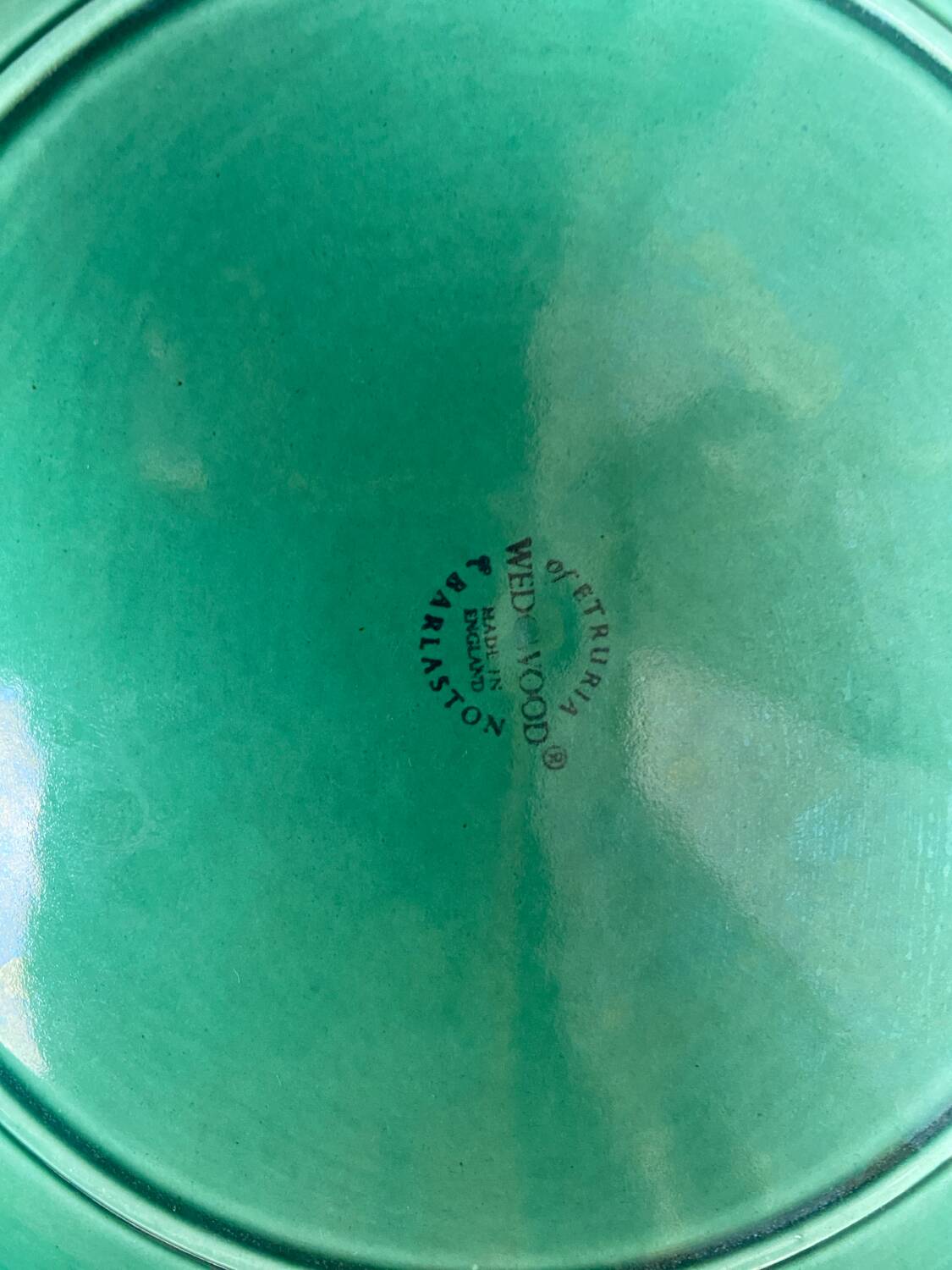 Wedgwood majolica dessert plate