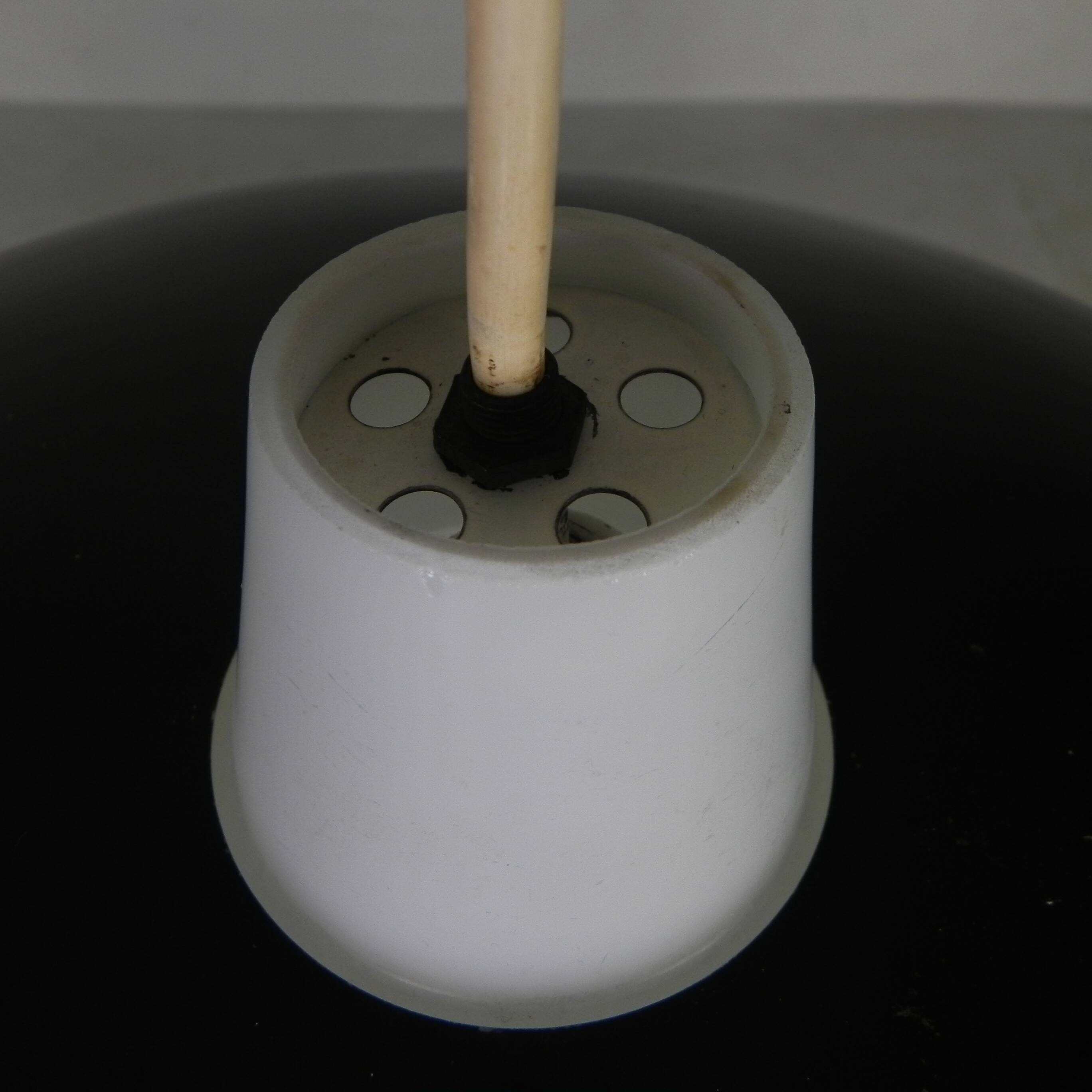 Vintage hanging lamp ufo model, 1950s