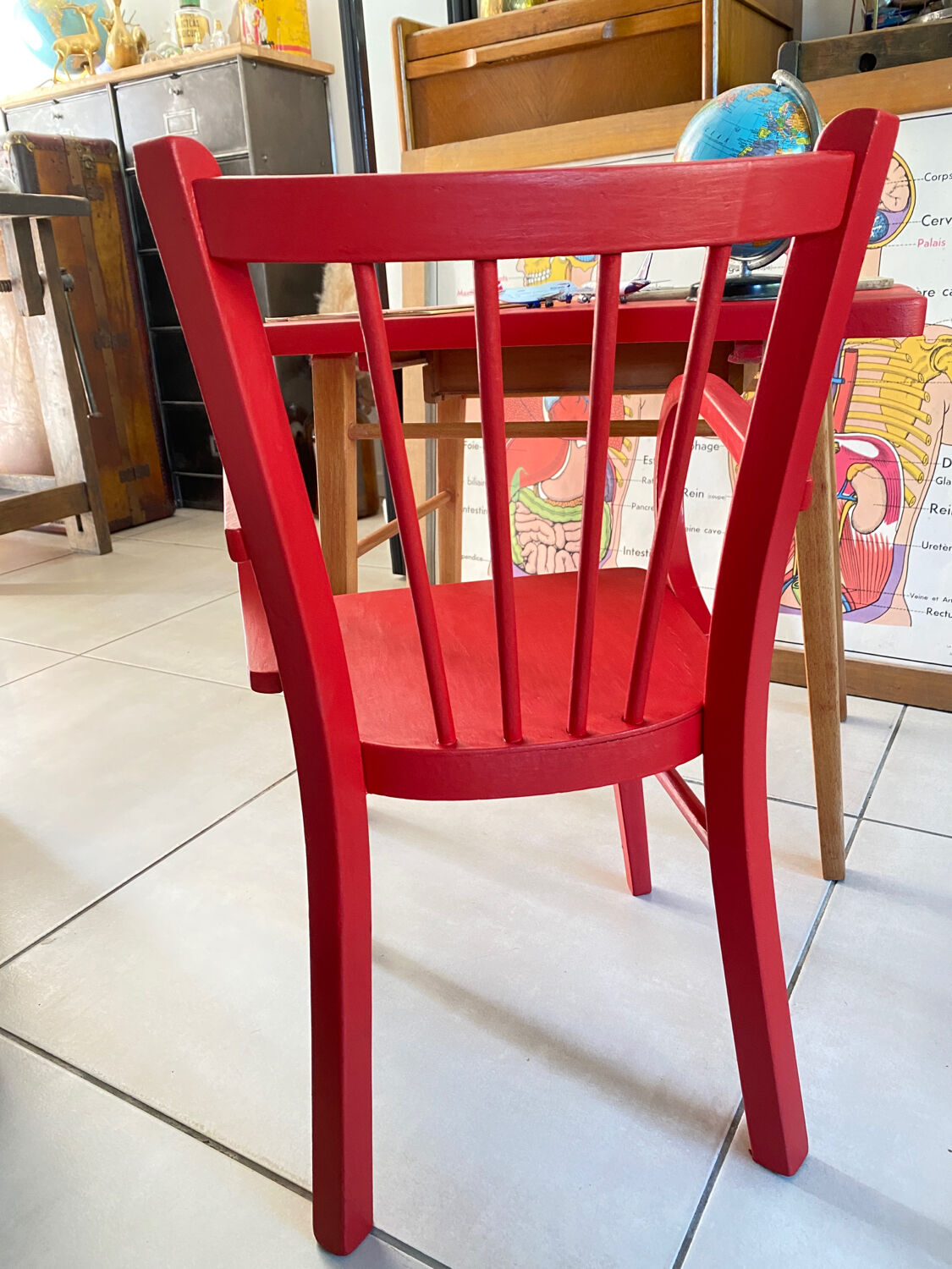 Baumann desk and children's chair set