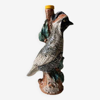 Garnier liqueur bird decorative bottle