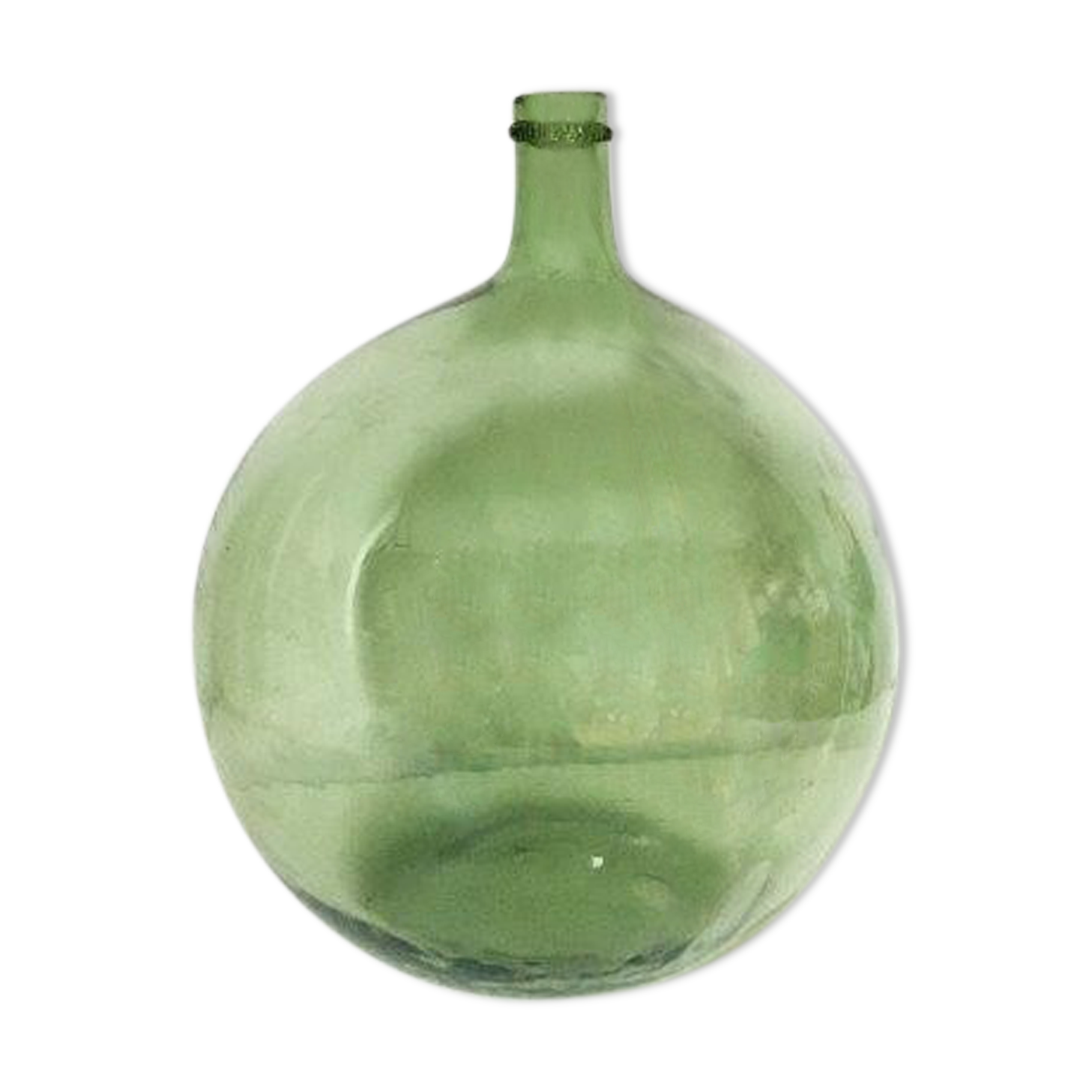 Old lady jeanne with sand collar and blown glass 10L