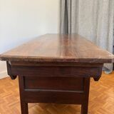 Grand coffre ancien en chêne massif – XIXe – belle patine d’origine