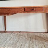 Old farmhouse table 2 drawers