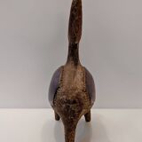 Bull in sandstone, by Dominique Pouchain, 2025