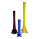 Trio of ancient stretched glass soliflores