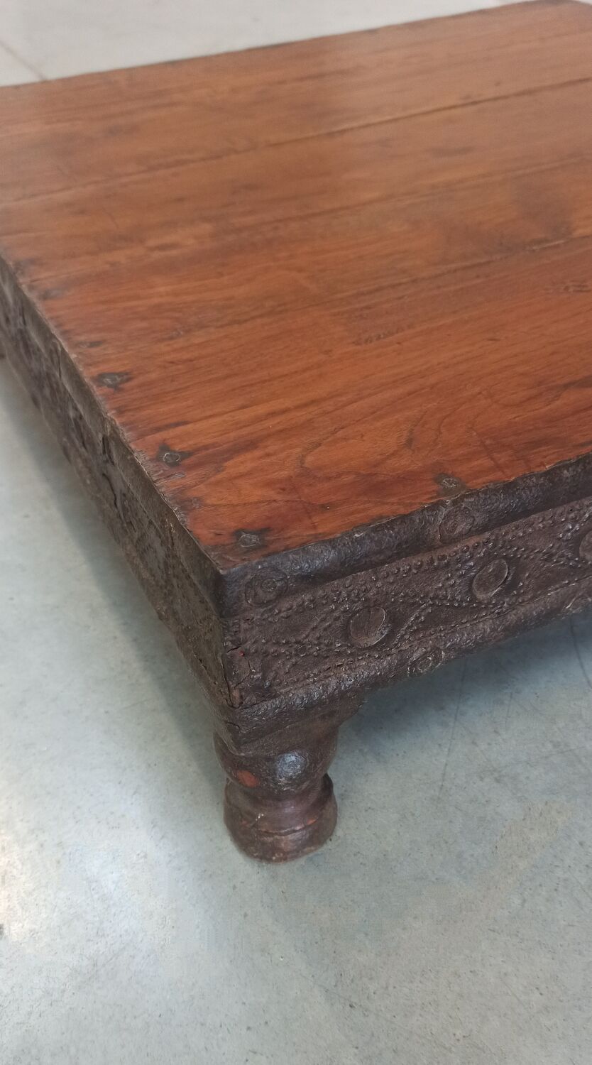 Antique coffee table, India