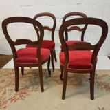 Series of 4 chairs