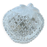 Coupelle forme fraise cristal