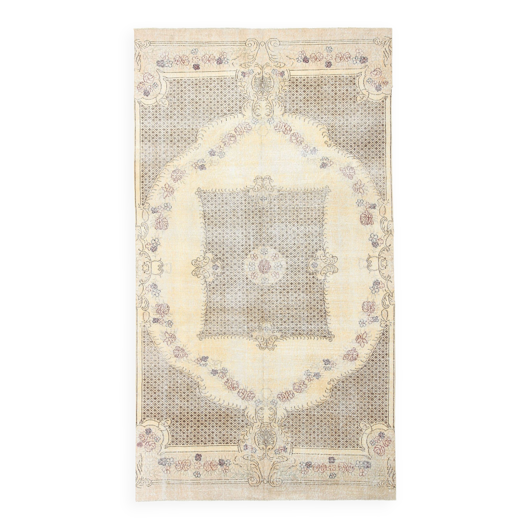 Tapis persan surdimensionné 7x12, 203x366Cm