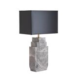 Progress marble lamp and lampshade