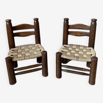 Pair of C.Dudouyt chairs