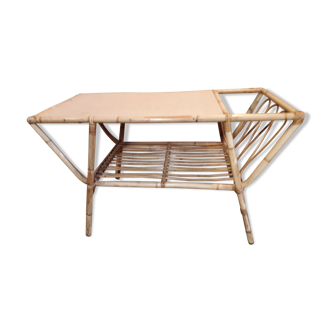 Rattan coffee table