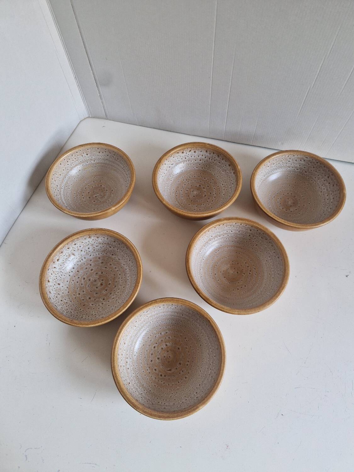 Set of 6 Niderviller Bowls Model Fauve
