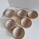 Set of 6 Niderviller Bowls Model Fauve