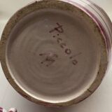 Vintage ceramic service by Piccolo Lampecco in Maredsous
