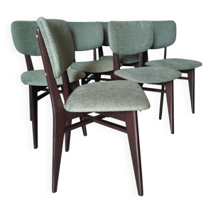 Chaises scandinaves bouclette