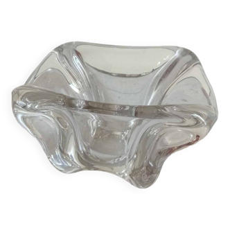 Large crystal cigar ashtray