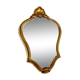 Gilded mirror rocaille louis XV style 30x45cm