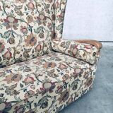 High Wing Back 3-Seater Sofa, 1900s