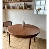1960s extendable round table