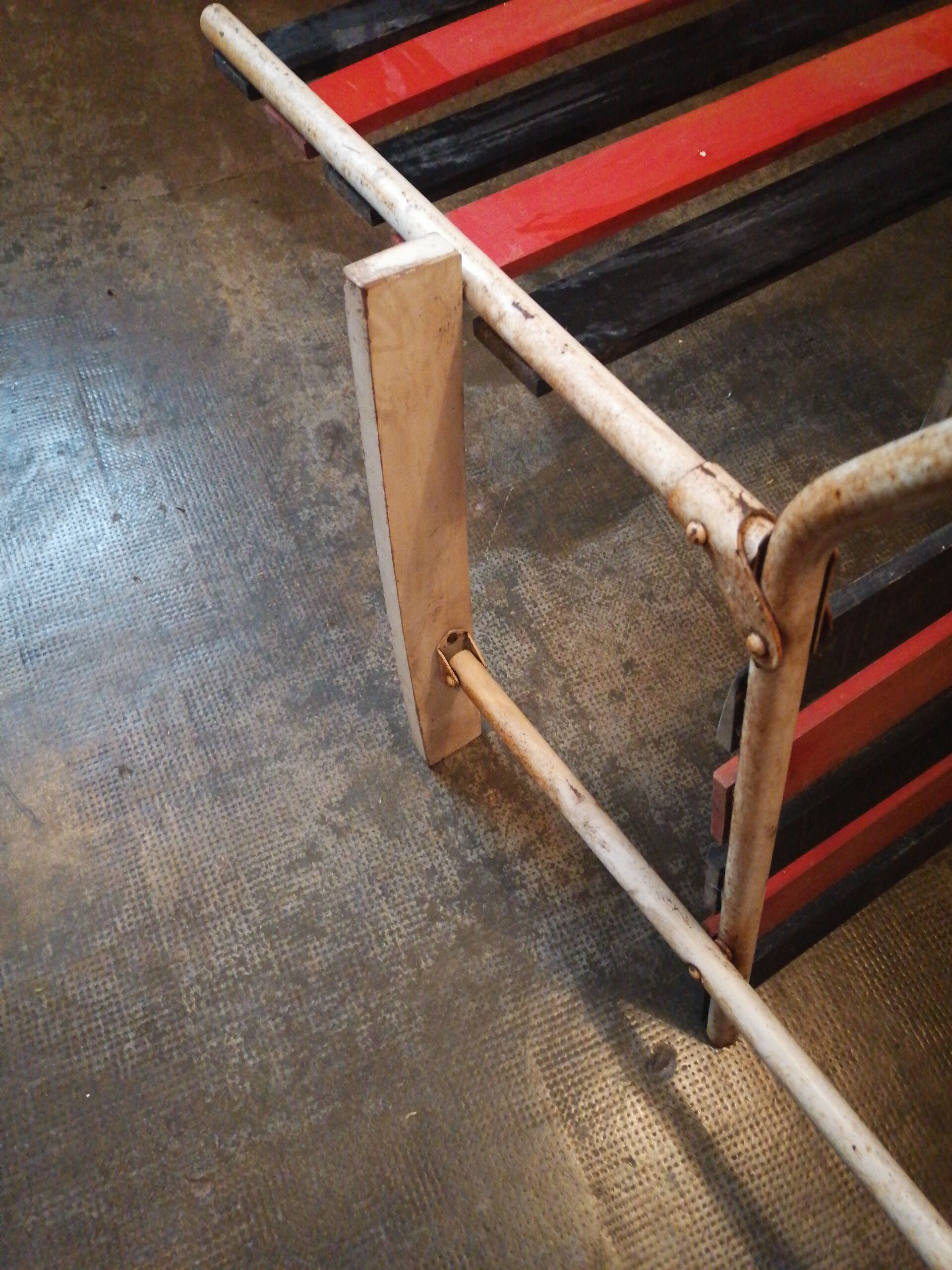 Garden folding armchair 1950 60