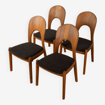 1960s dining chairs by Niels Koefoed