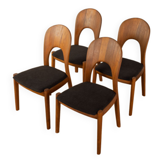 1960s dining chairs by Niels Koefoed