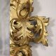 Baroque wooden mirror, Italy, 17th-18th century