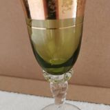 7 Vintage Crystal Glasses