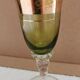 7 vintage crystal glasses