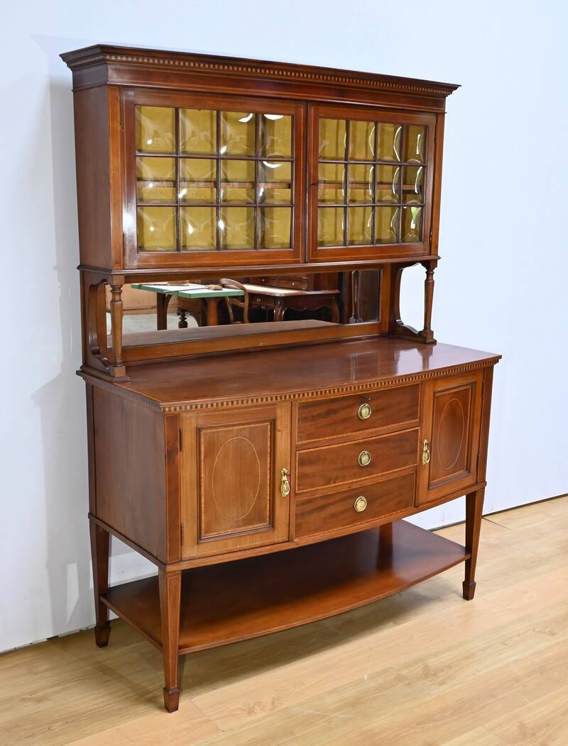 Two-body mahogany buffet - 1920