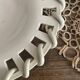Plate, openwork ceramic catchall Malicorne