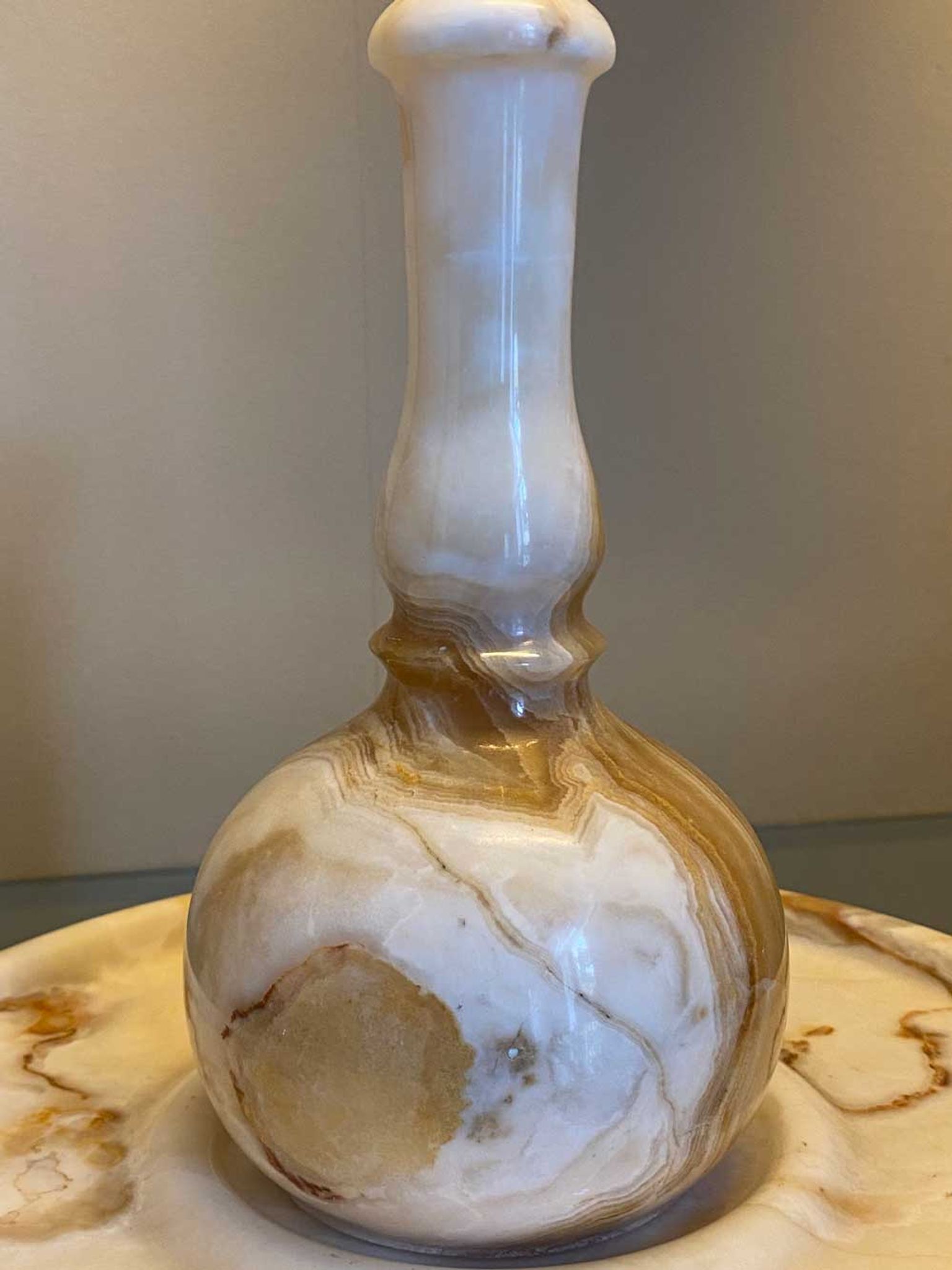 Alabaster liqueur service