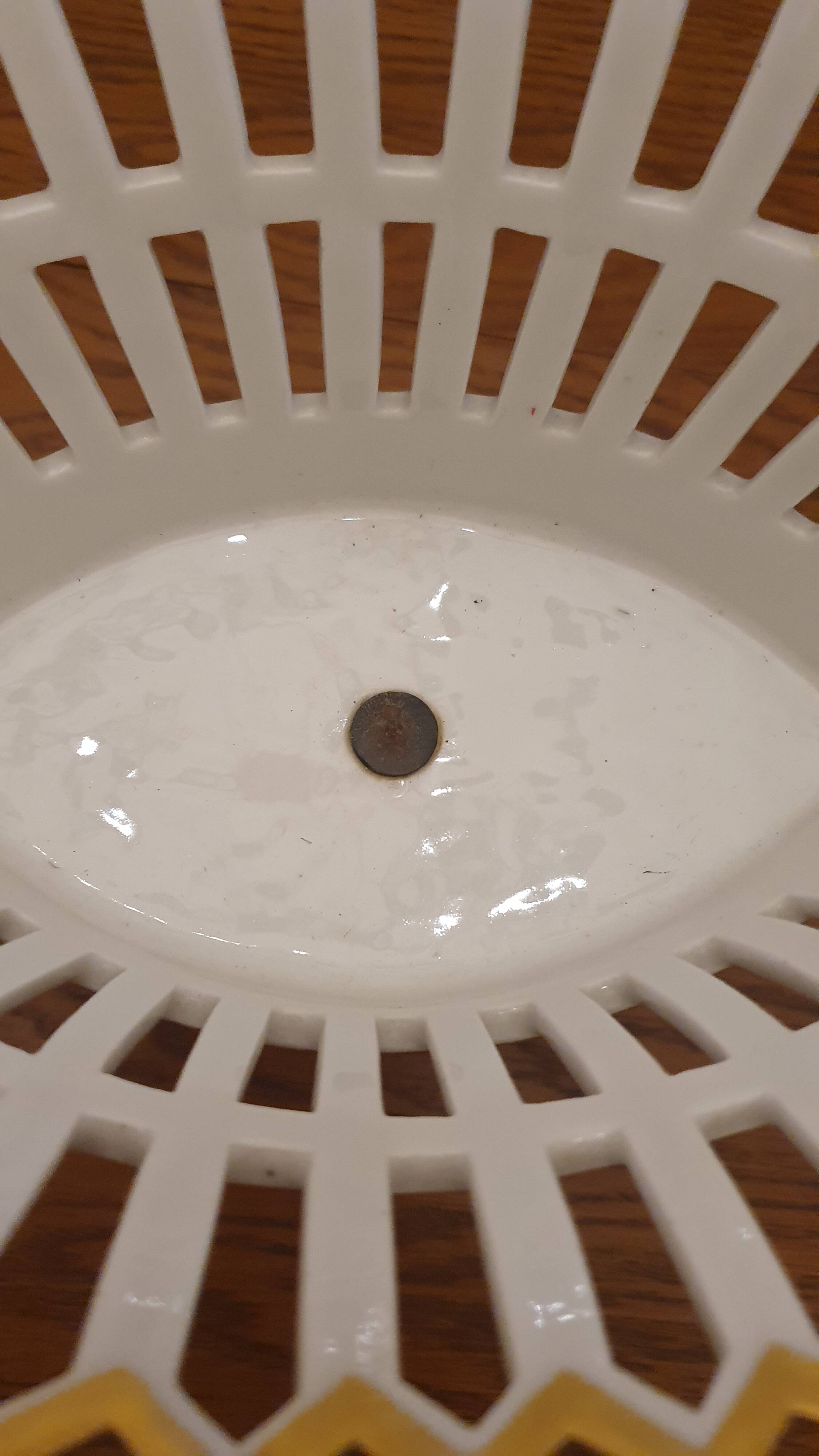 Large footed bowl in 19th century Empire style