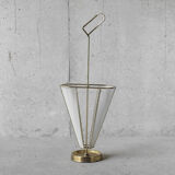 Umbrella door brass and rigitulle-years 50