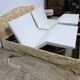 Exclusive Dual electric bed 200 cm x 200 cm - Vintage Gold 1970s.