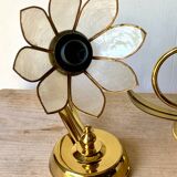 Appliques laiton et nacre