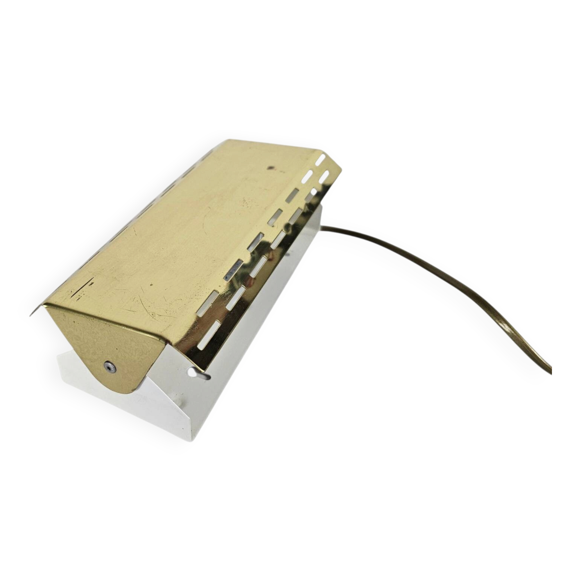 Massive - bedside lamp - brass - metal - Belgium - 80s